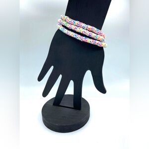Colorful Beaded Bracelet Set